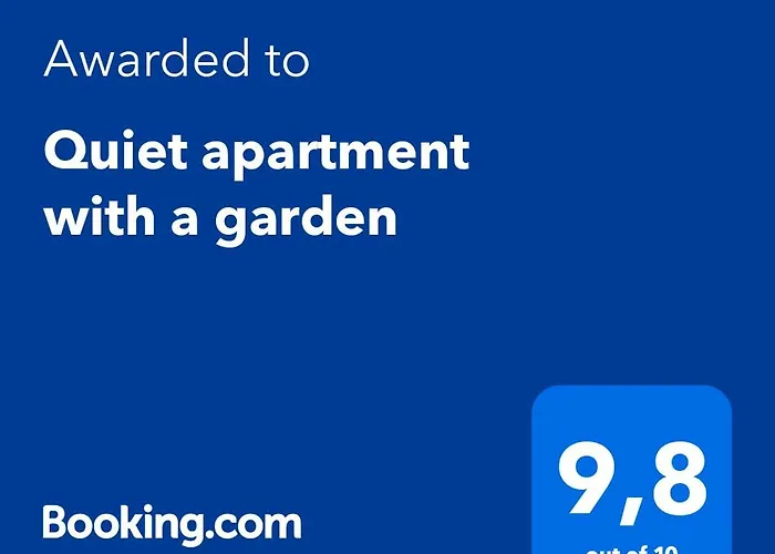 Quiet Apartment With A Garden